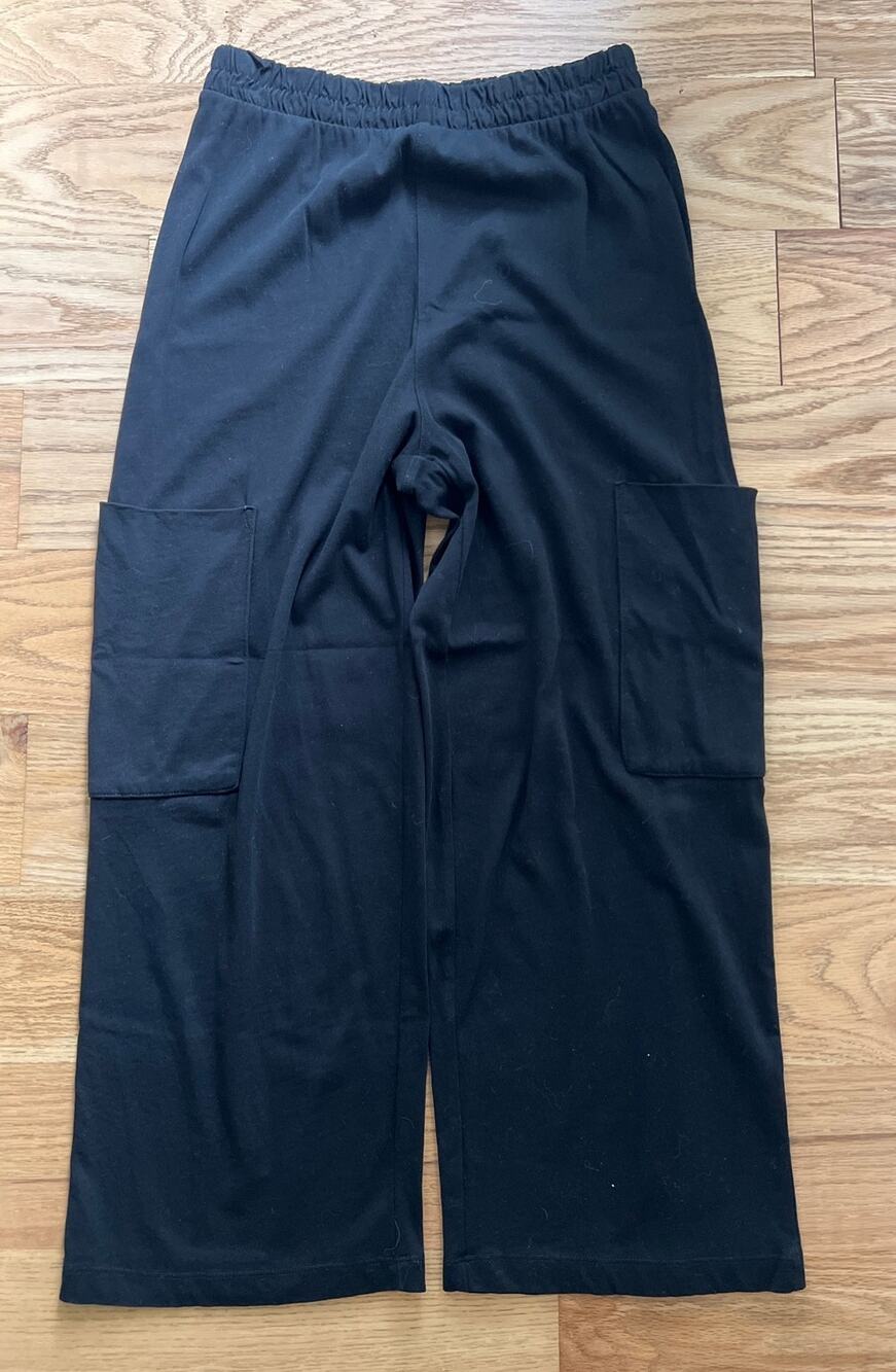 Zara Pull-On Wide Leg Cargo Pocket Pants